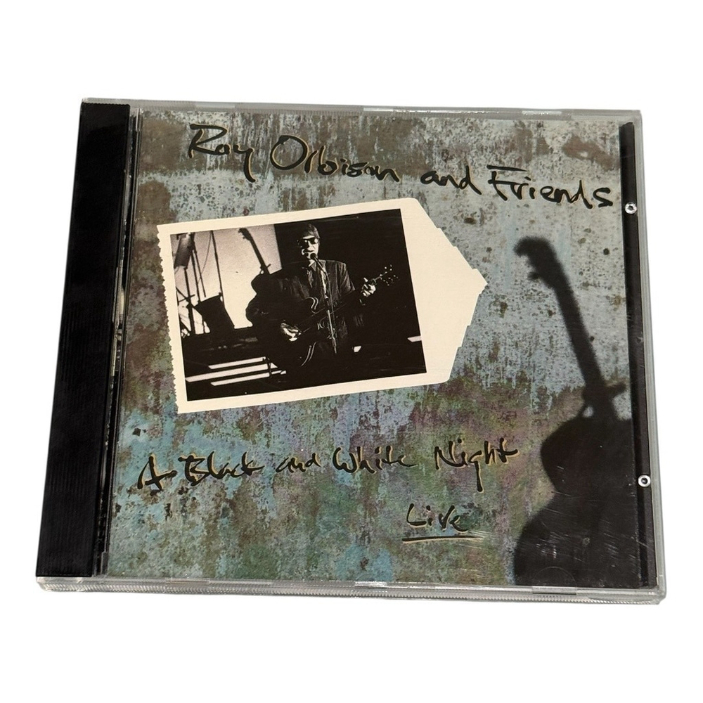 Roy Orbison and Friends CD A Black and White Night Live 1989 Virgin Rock Album
